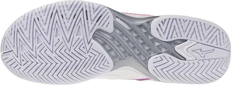 Mizuno 550119 Wave Exceed Tour 7 Ac Women Tennis Shoes - White Dahlia
