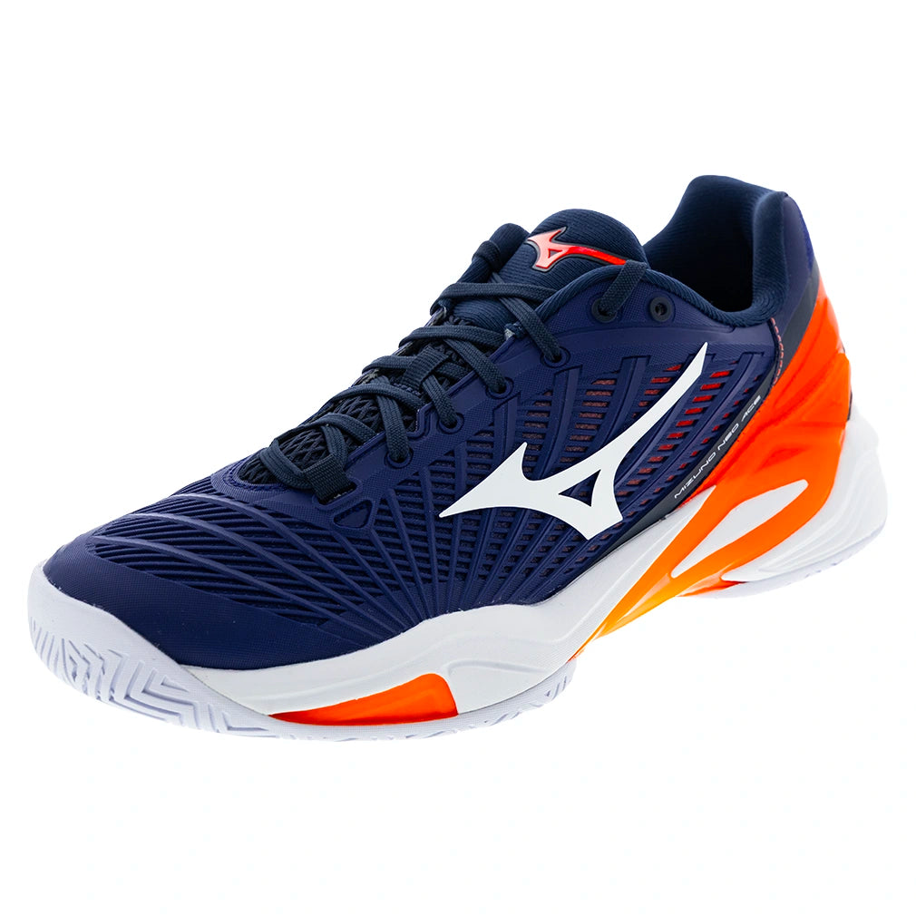 Mizuno 550125 Neo Ace Ac Men Tennis Shoes - Beacon Blue White