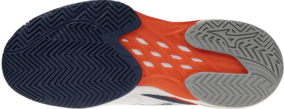 Mizuno 550125 Neo Ace Ac Men Tennis Shoes - White Insignia Blue