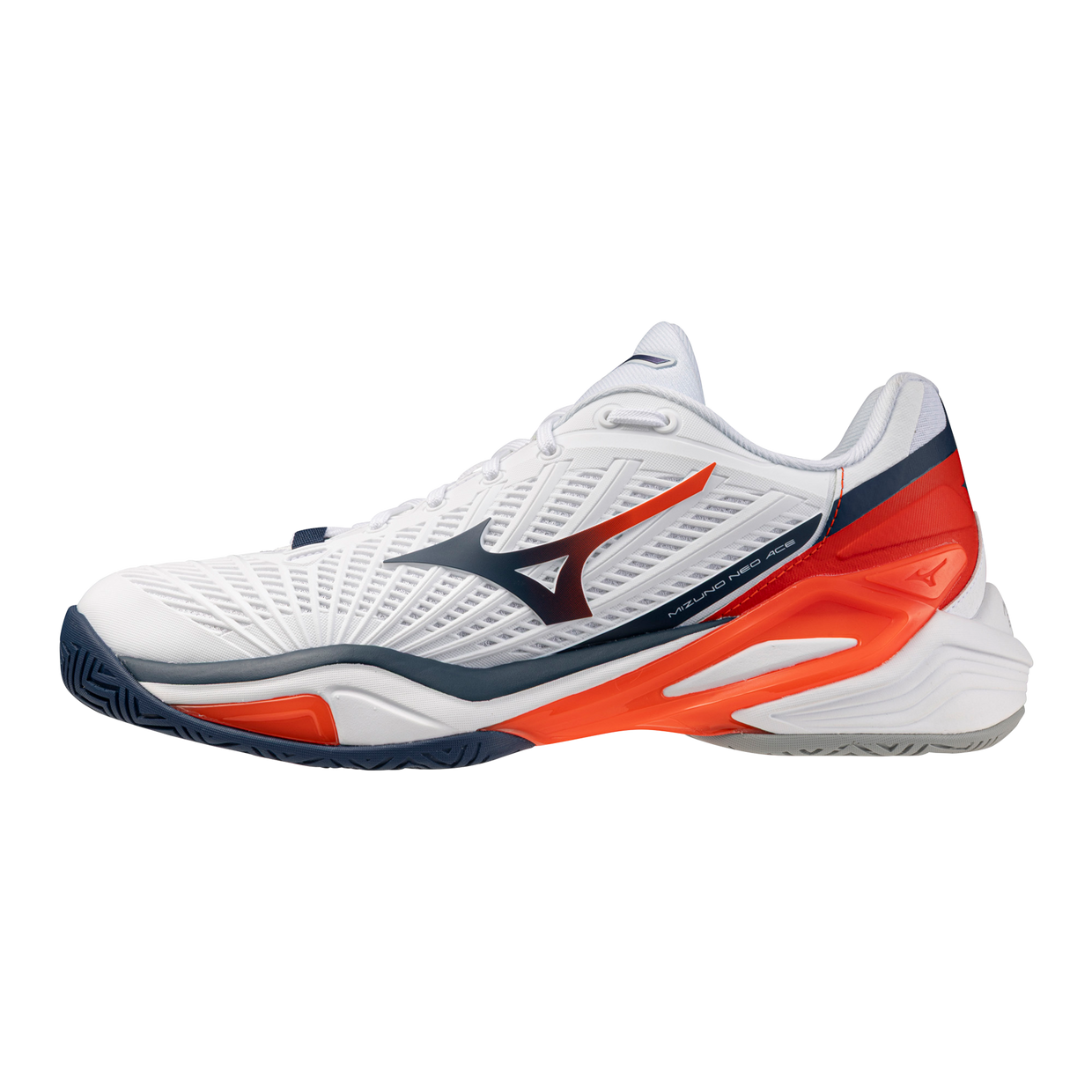 Mizuno 550125 Neo Ace Ac Men Tennis Shoes - White Insignia Blue