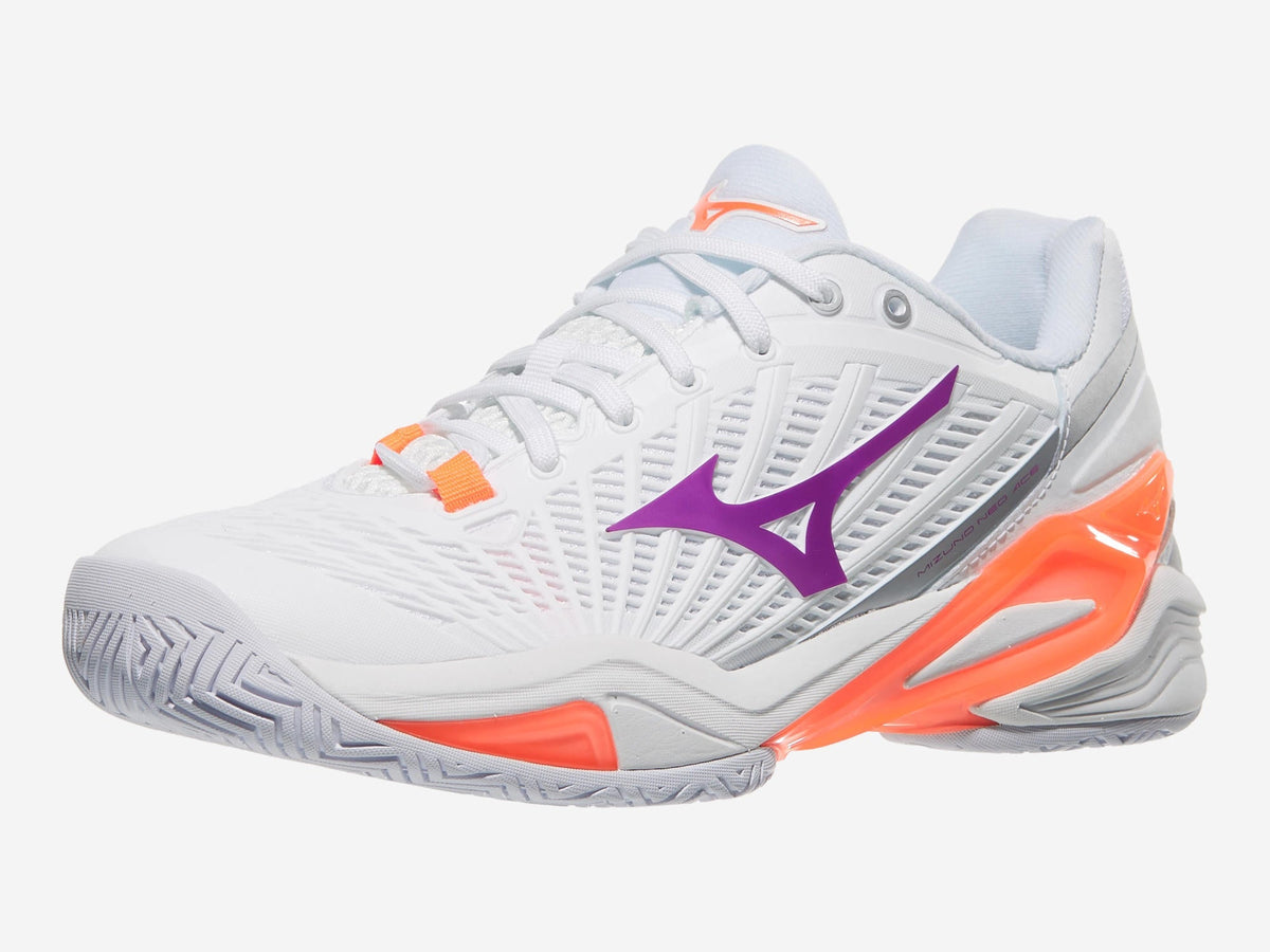 Mizuno 550126 Neo Ace Ac Women Tennis Shoes - White Dahlia
