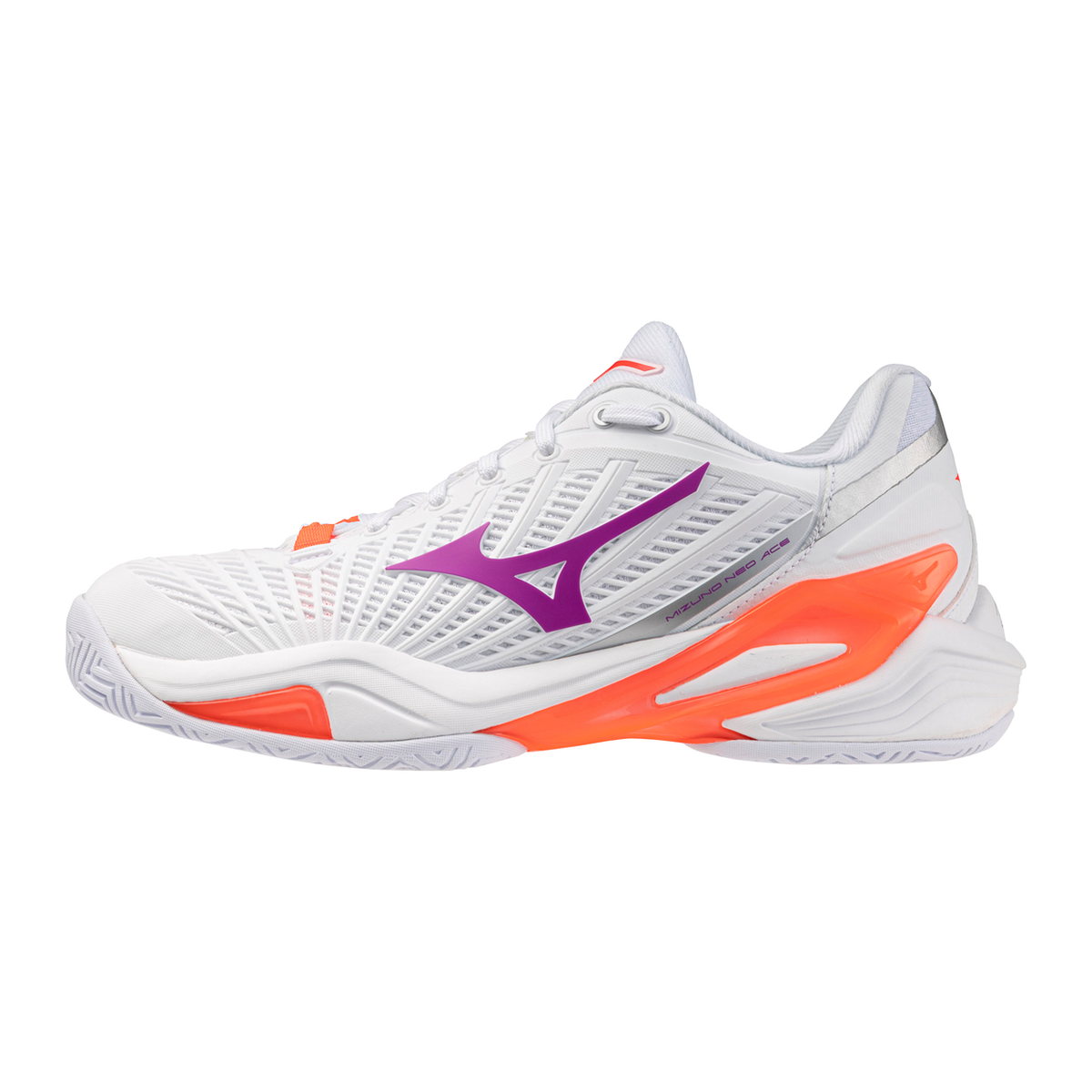 Mizuno 550126 Neo Ace Ac Women Tennis Shoes - White Dahlia