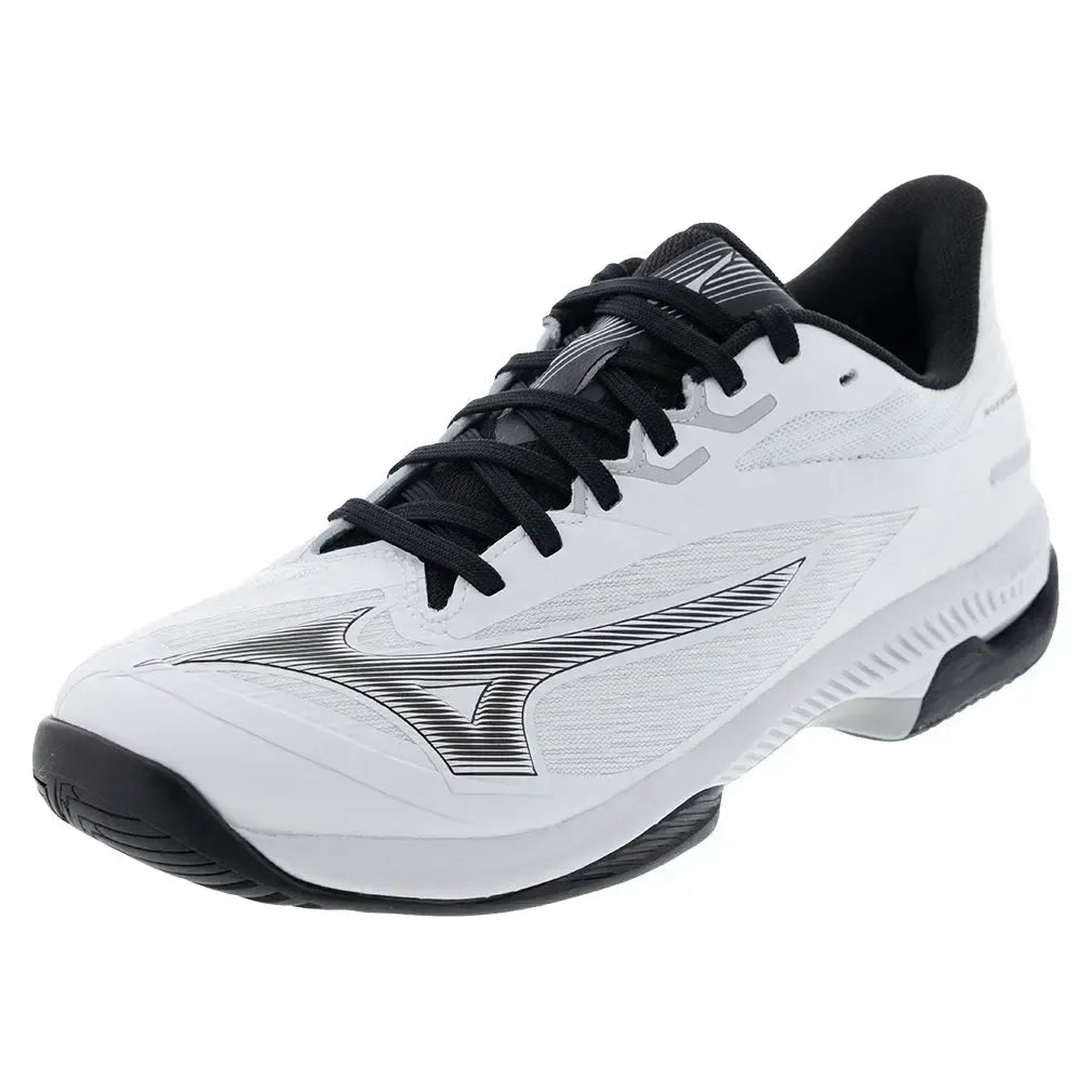 Mizuno 550127 Wave Exceed Court Ac Men Tennis Shoes - White Black