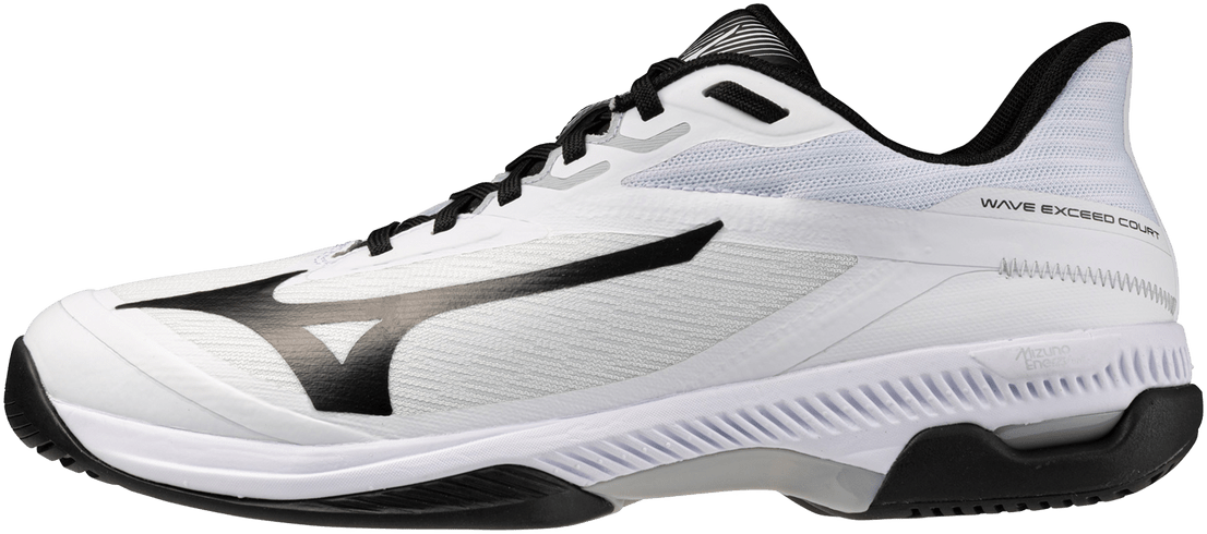 Mizuno 550127 Wave Exceed Court Ac Men Tennis Shoes - White Black