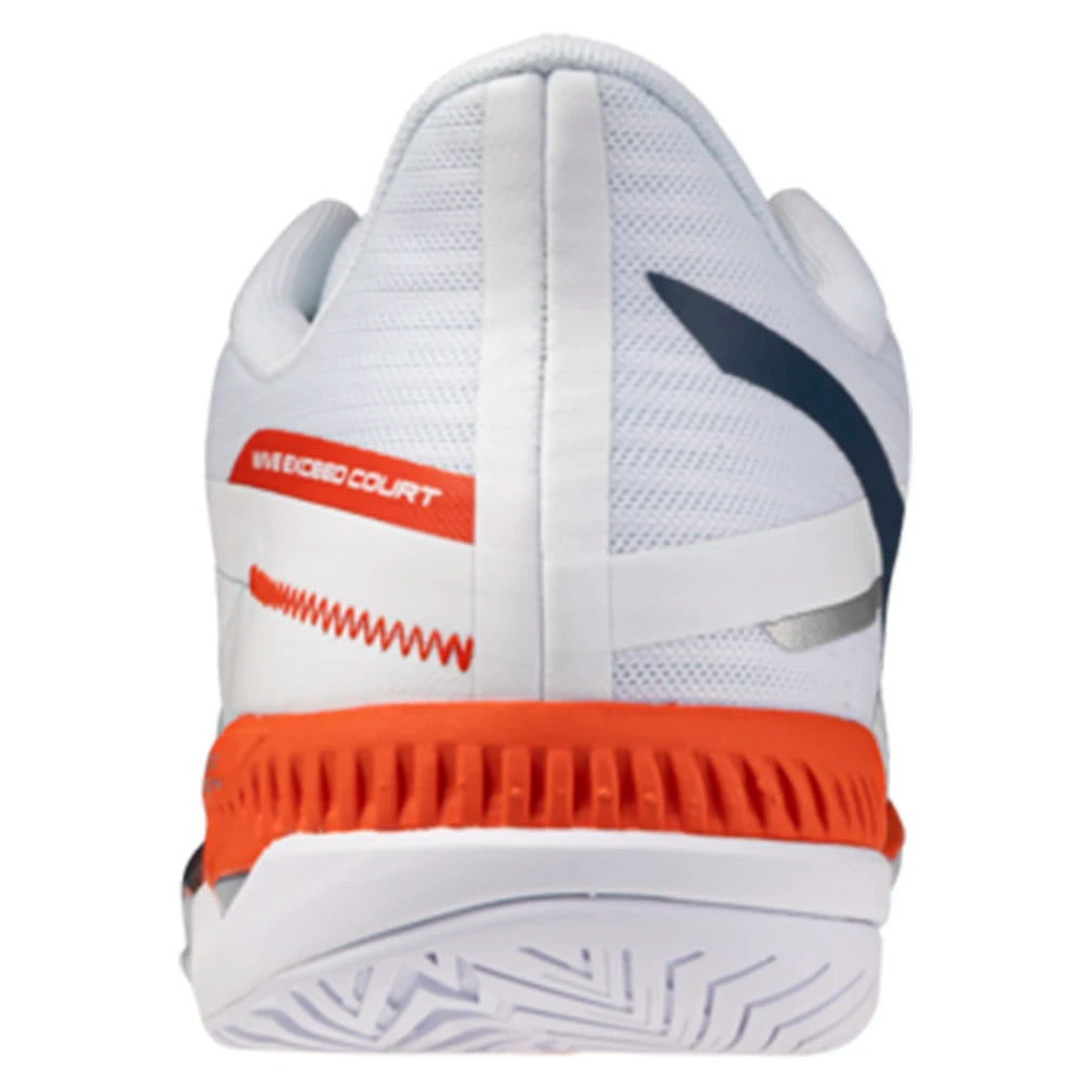 Mizuno 550127 Wave Exceed Court Ac Men Tennis Shoes - White Insignia Blue