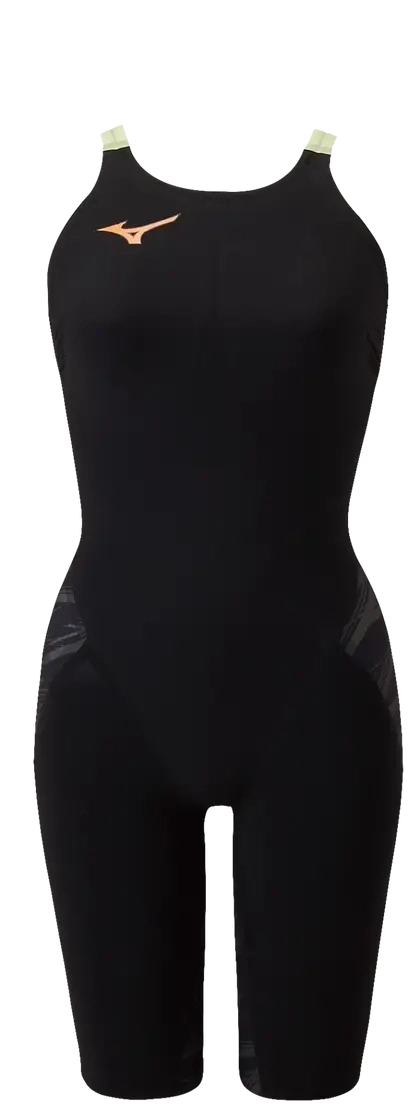 Mizuno 570027 Women’s Gx-sonic v Multi Racer (mr)technical Swimsuit - Black-grey - Youth Xs