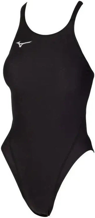 Mizuno 570031 Exer Women’s Thick Strap Swimsuit - Black - 8