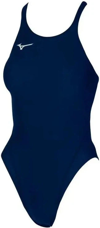 Mizuno 570031 Exer Women’s Thick Strap Swimsuit - Navy - 8