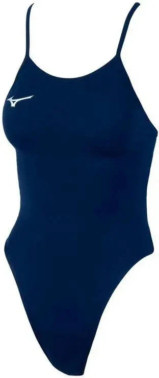 Mizuno 570032 Exer Women’s Thin Strap Swimsuit - Navy