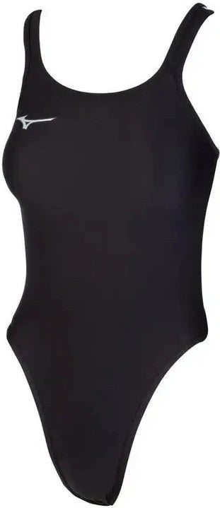 Mizuno 570044 Exer Women’s Double Cross Back Swimsuit - Black - 18