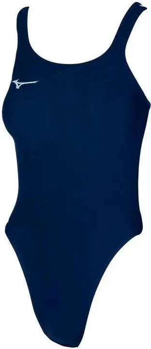 Mizuno 570044 Exer Women’s Double Cross Back Swimsuit - Navy
