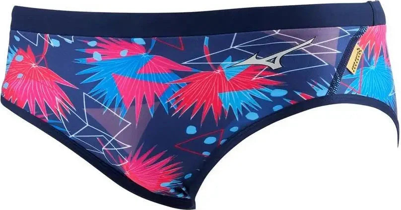 Mizuno 570051 Exer Men’s Brief Swimsuit - Blue - 18