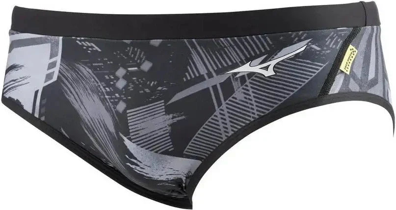 Mizuno 570051 Exer Men’s Brief Swimsuit - Grey