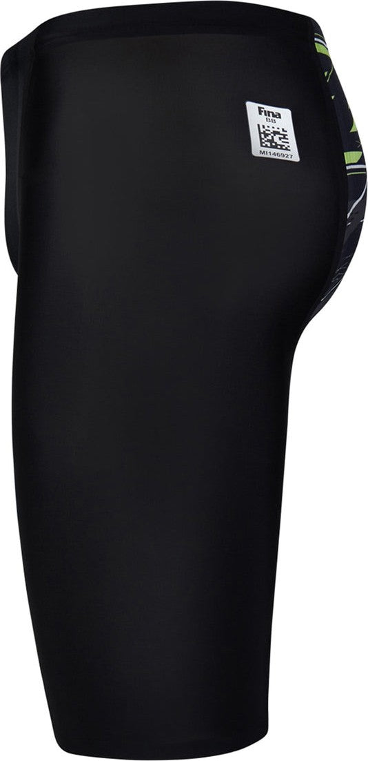 Mizuno 570069 Men’s Gx-sonic Neo All Generation (ag) Technical Swimsuit - Pure Black-green