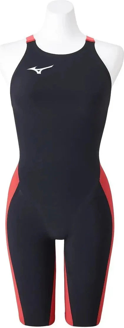 Mizuno 570077 Women’s Gx-sonic Vi Compression Release (cr) Technical Swimsuit - Black-cherry - 22