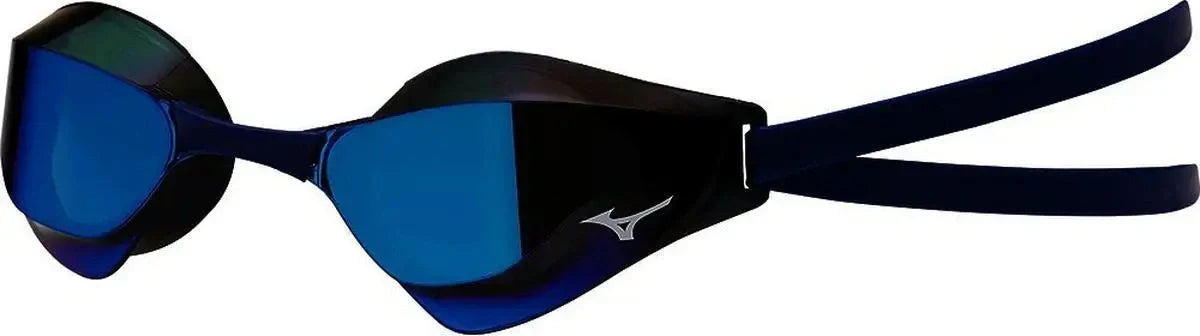 Mizuno 580002 Gx Sonic Racing Mirrored Swim Goggle - Smoke Blue - one Size Fits Most
