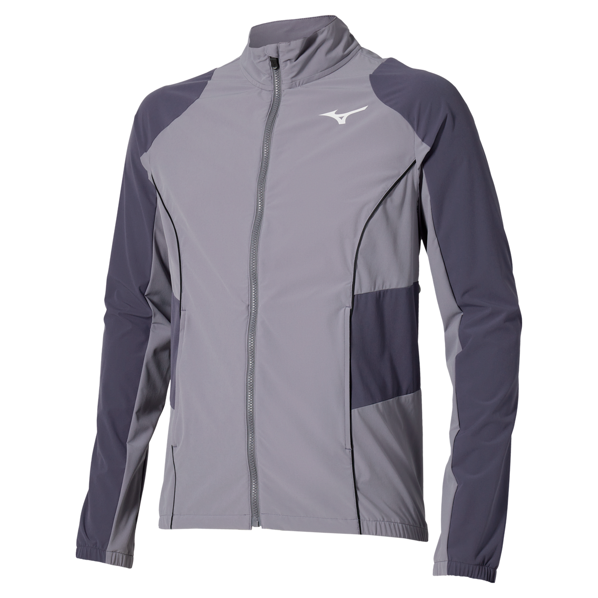 Mizuno 650001 Racquet Sports Men’s Shadow Jacket - Quicksilver - Adult 2xl