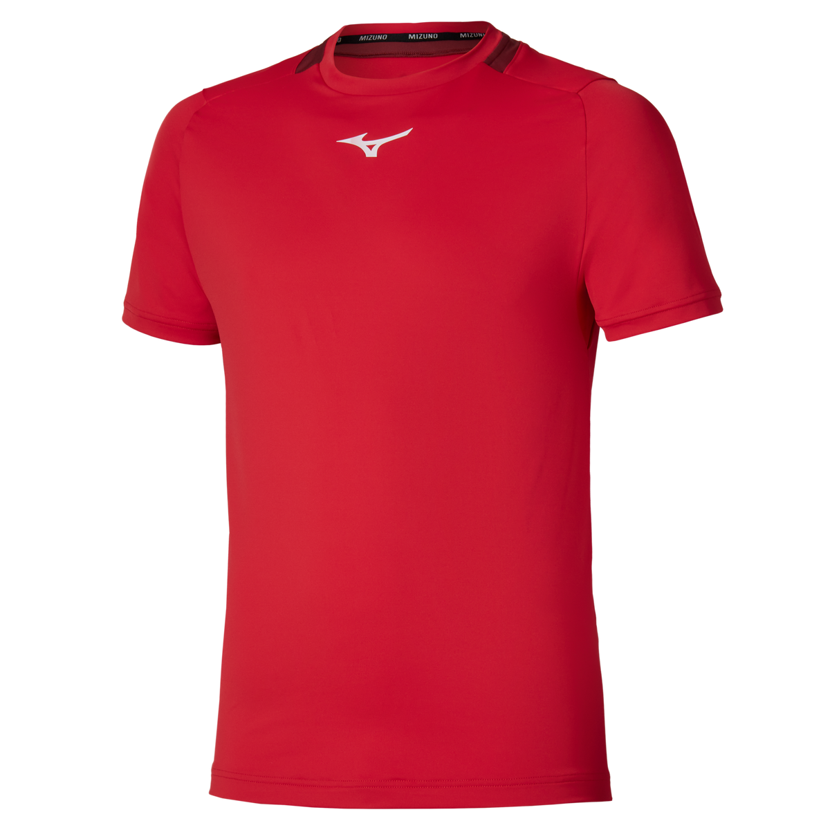 Mizuno 650003 Racquet Sports Men’s Tee - Fiery Red - Adult 2xl