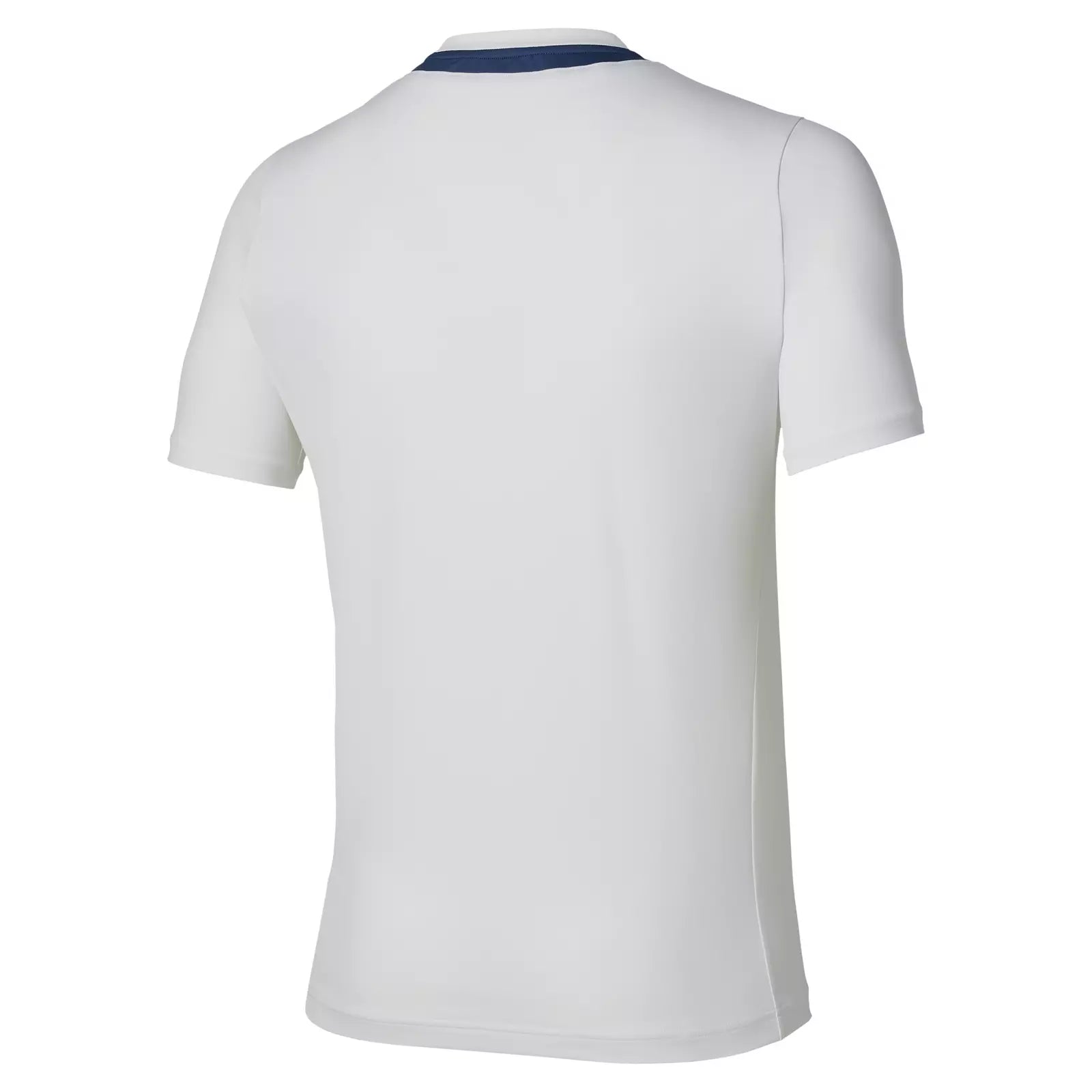 Mizuno 650003 Racquet Sports Men’s Tee - White Insignia Blue