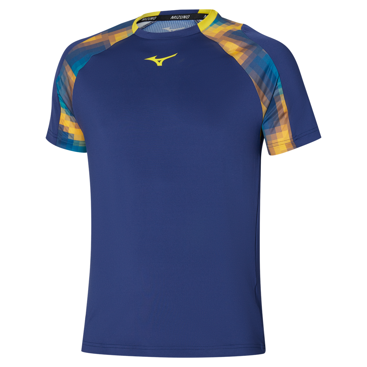 Mizuno 650004 Racquet Sports Men’s Shadow Tee - Bellwether Blue - Adult s
