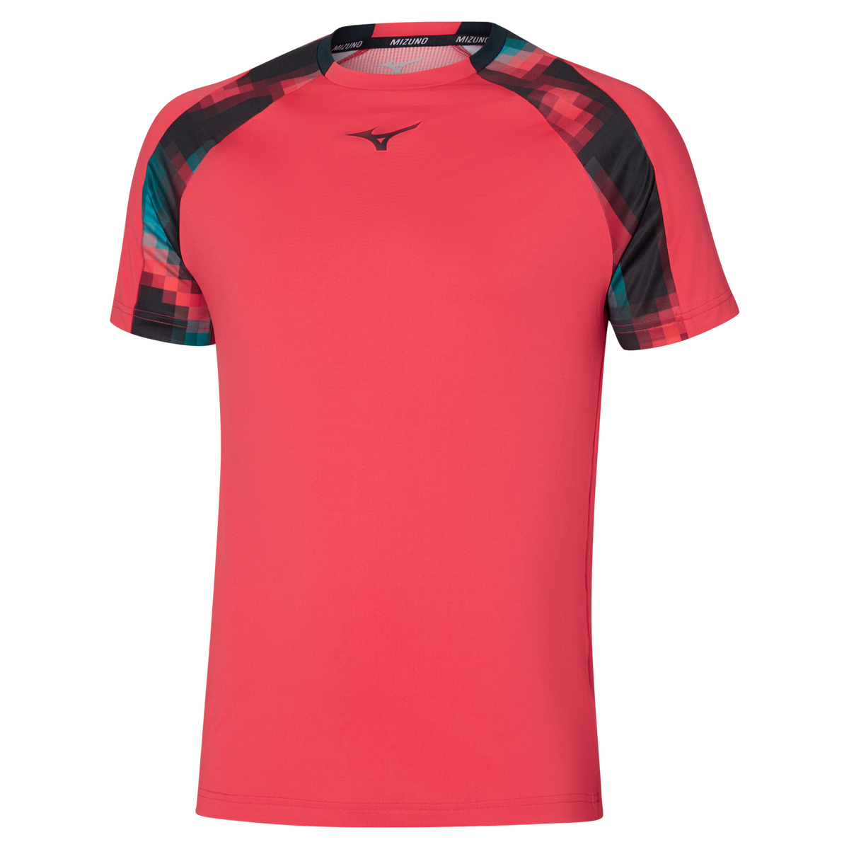 Mizuno 650004 Racquet Sports Men’s Shadow Tee - Hibiscus - Adult s