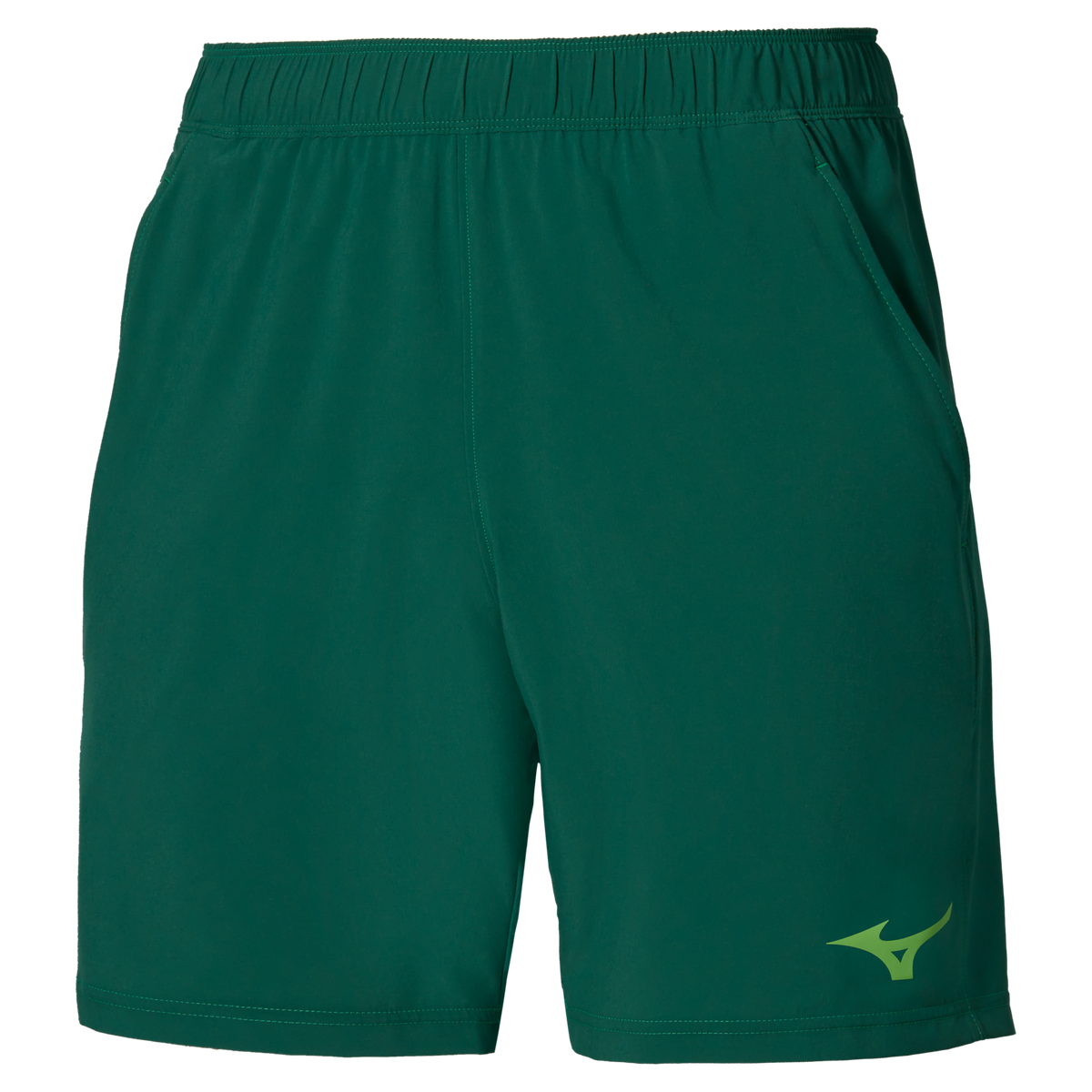 Mizuno 650007 Racquet Sports Men’s 8-inch Flex Short - Foliage Green - Adult s