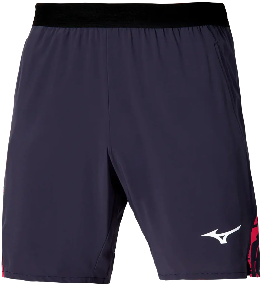 Mizuno 650009 Racquet Sports Men’s 8-inch Amplify Short - Odyssey Grey - Adult s