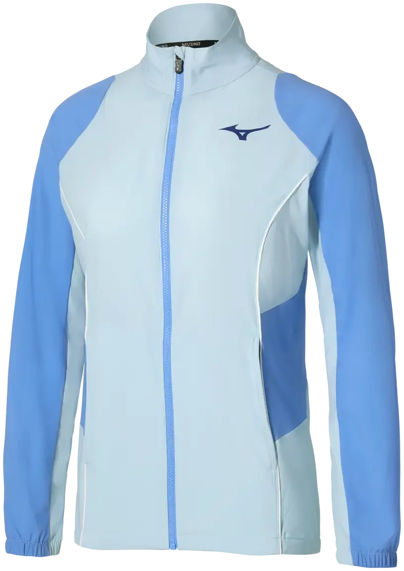 Mizuno 650010 Racquet Sports Women’s Shadow Jacket - Ice Watr-ultramarine - Ladies Xs