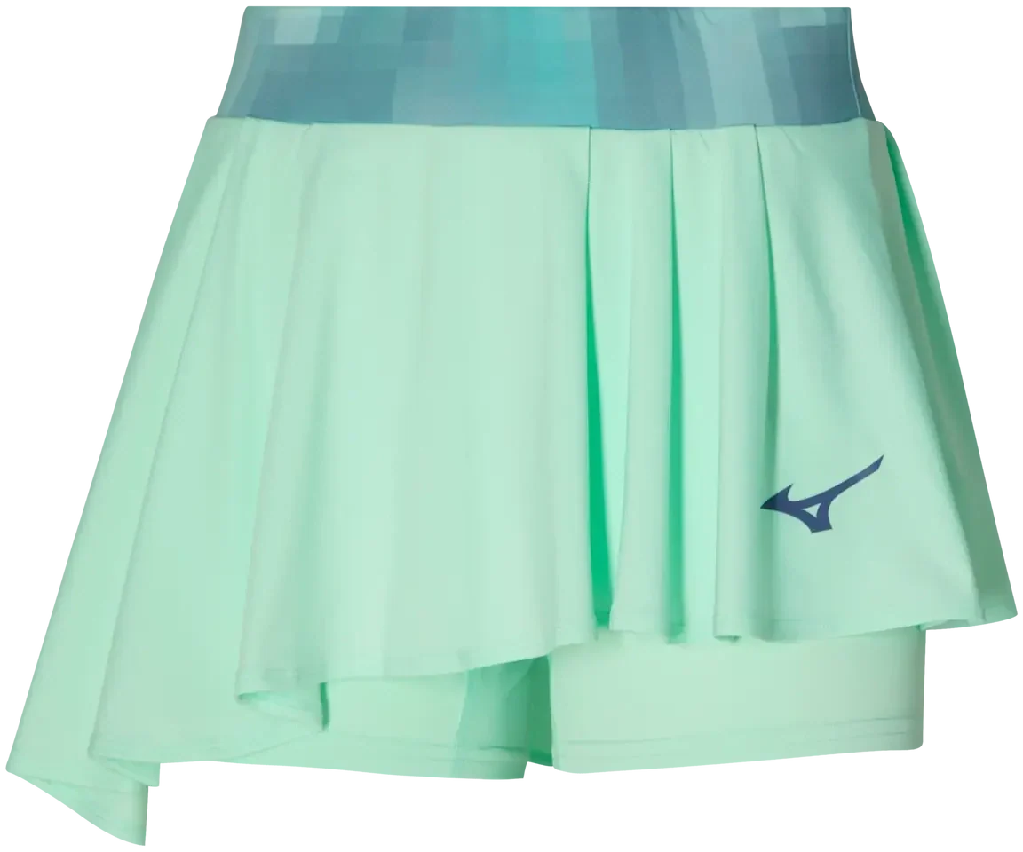 Mizuno 650015 Racquet Sports Women’s Printed Flying Skirt - Bay