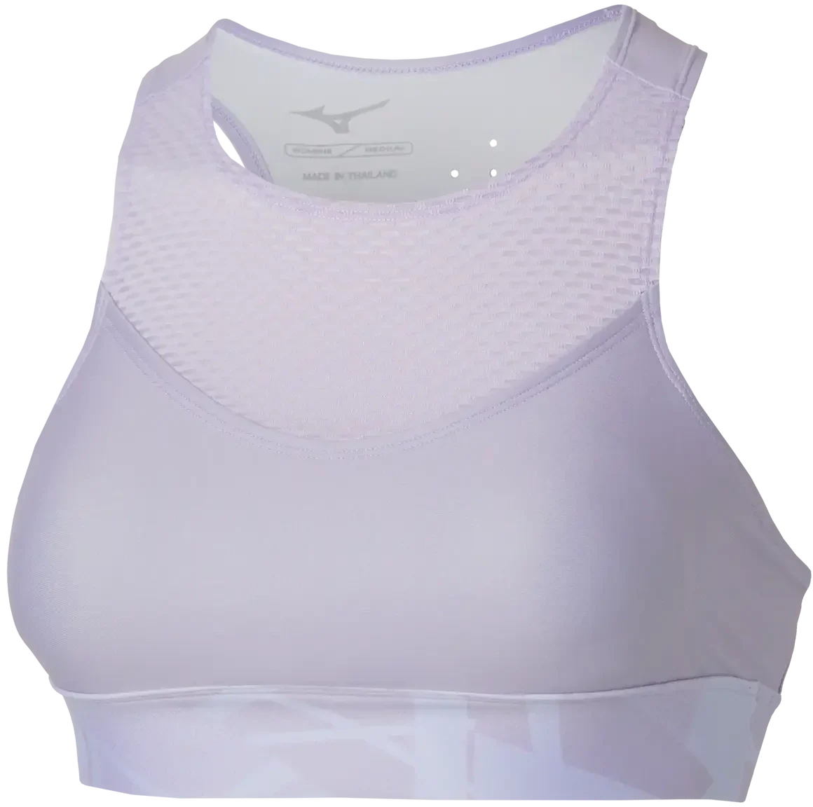 Mizuno 650016 Racquet Sports Women’s Printed Bra - Icelandic Blue