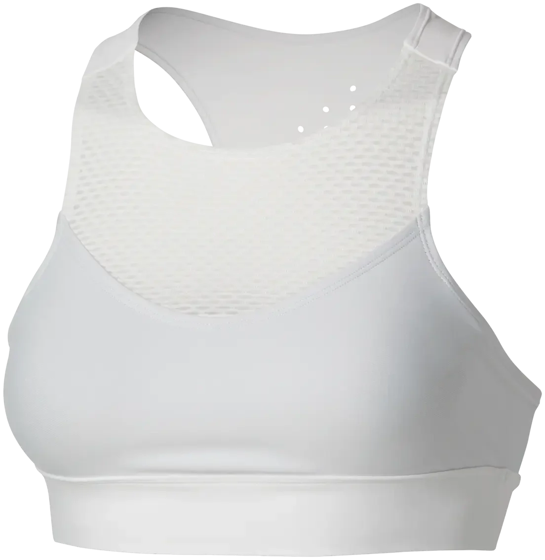 Mizuno 650016 Racquet Sports Women’s Printed Bra - White - Ladies Xs