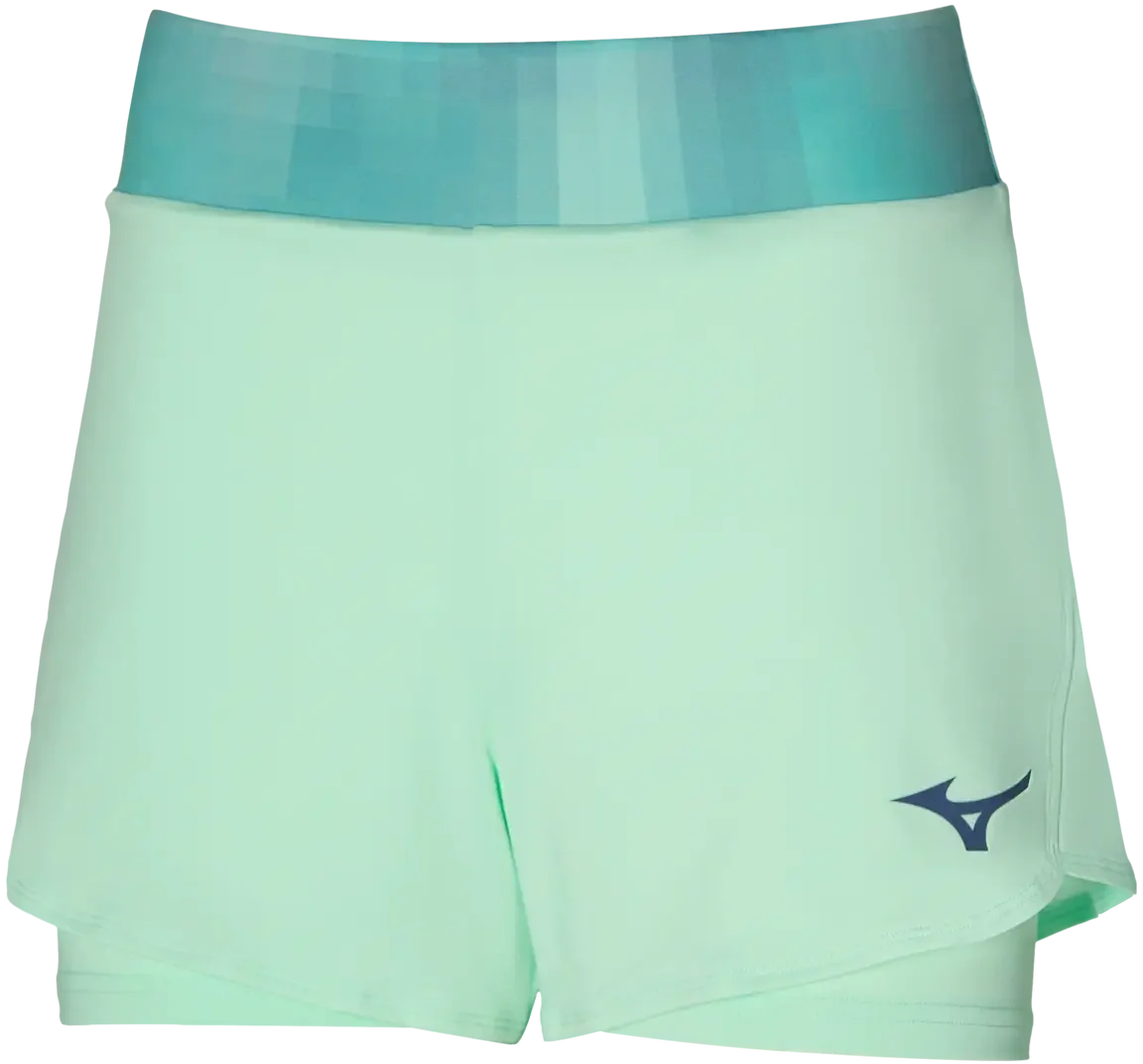 Mizuno 650018 Racquet Sports Women’s Flex Short - Bay - Ladies Xs