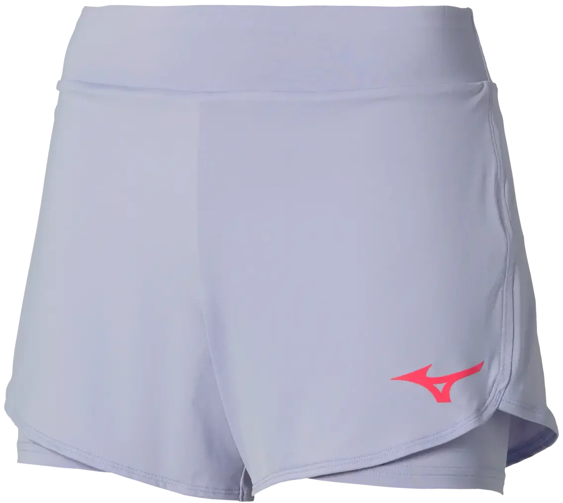 Mizuno 650018 Racquet Sports Women’s Flex Short - Icelandic Blue - Ladies Xs