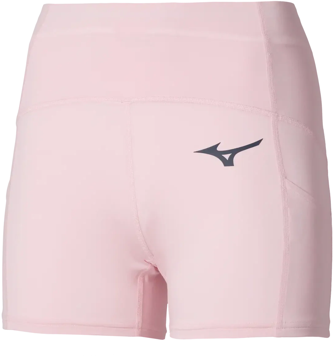 Mizuno 650019 Racquet Sports Women’s Short Tight - Barely Pink - Ladies Xs