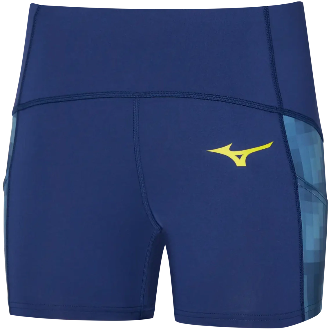 Mizuno 650019 Racquet Sports Women’s Short Tight - Bellwether Blue - Ladies Xs