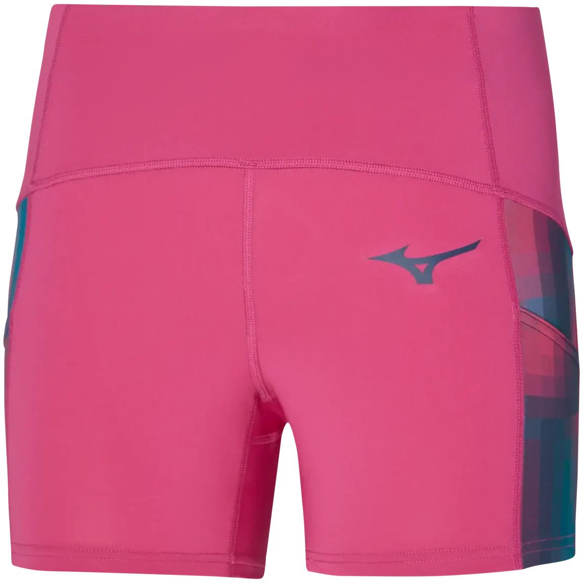 Mizuno 650019 Racquet Sports Women’s Short Tight - Fuchsia Purple - Ladies Xs