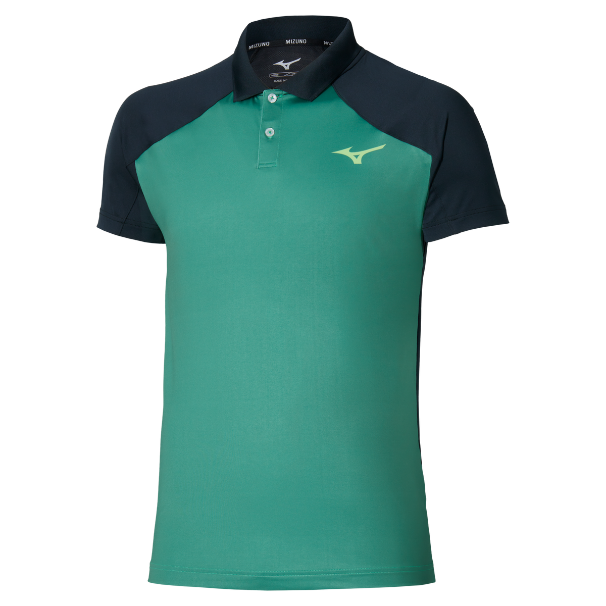 Mizuno 650026 Racquet Sports Men’s Shadow Polo - Foliage Green - Adult s