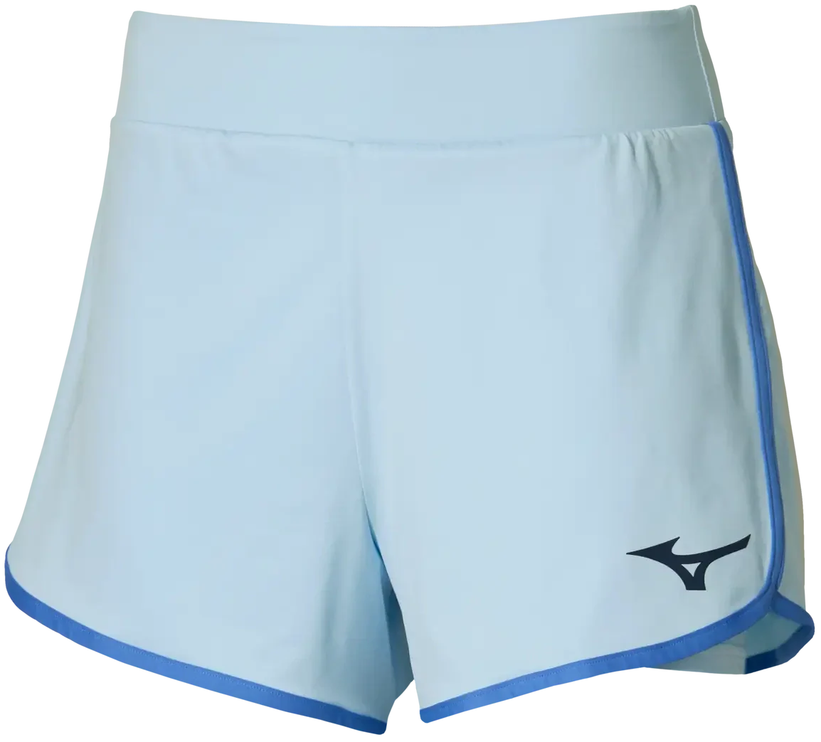Mizuno 650035 Racquet Sports Women’s Flex Short - Ice Water - Ladies Xs