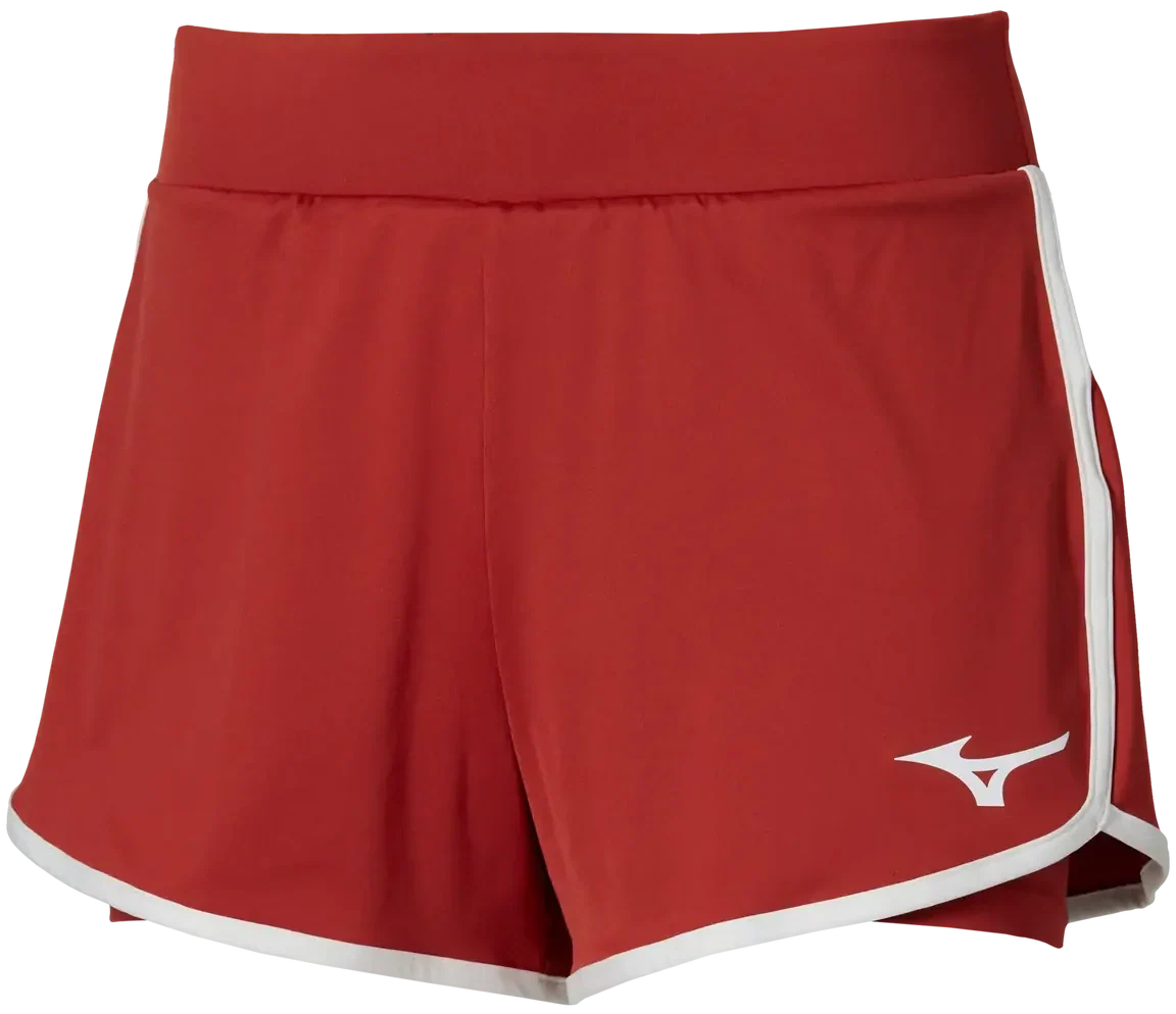 Mizuno 650035 Racquet Sports Women’s Flex Short - Lava Falls