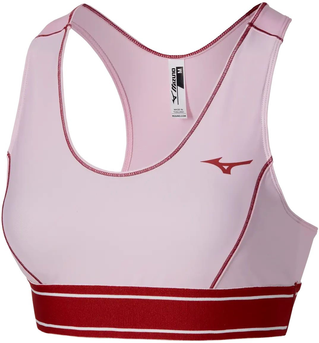 Mizuno 650037 Racquet Sports Women’s Printed Bra - Pinkesque - Ladies Xs