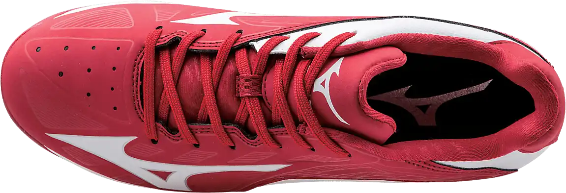 Mizuno 9-spike Advanced Franchise 8 Low - Red White