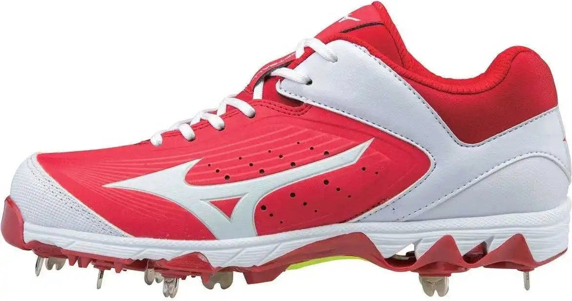 Mizuno 9-spike Swift 5 Cleats - Red White