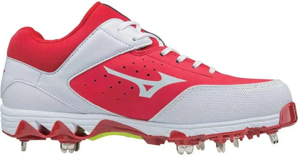 Mizuno 9-spike Swift 5 Cleats - Red White