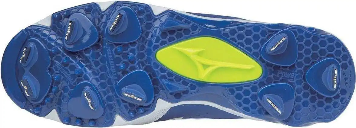 Mizuno 9-spike Swift 5 Cleats - Royal White