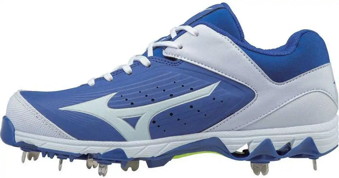 Mizuno 9-spike Swift 5 Cleats - Royal White