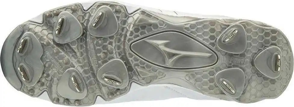 Mizuno 9-spike Swift 6 Cleats - White