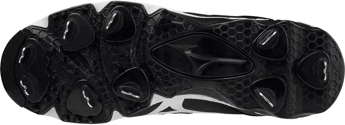 Mizuno 9-spike Swift 7 Low Women’s Metal Softball Cleat - Black White