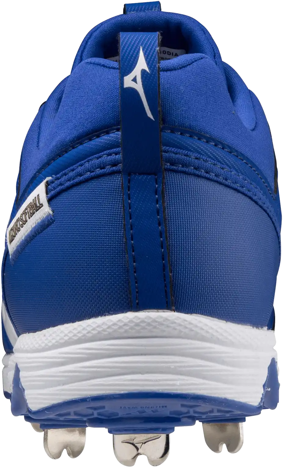 Mizuno 9-spike Swift 7 Low Women’s Metal Softball Cleat - Royal White