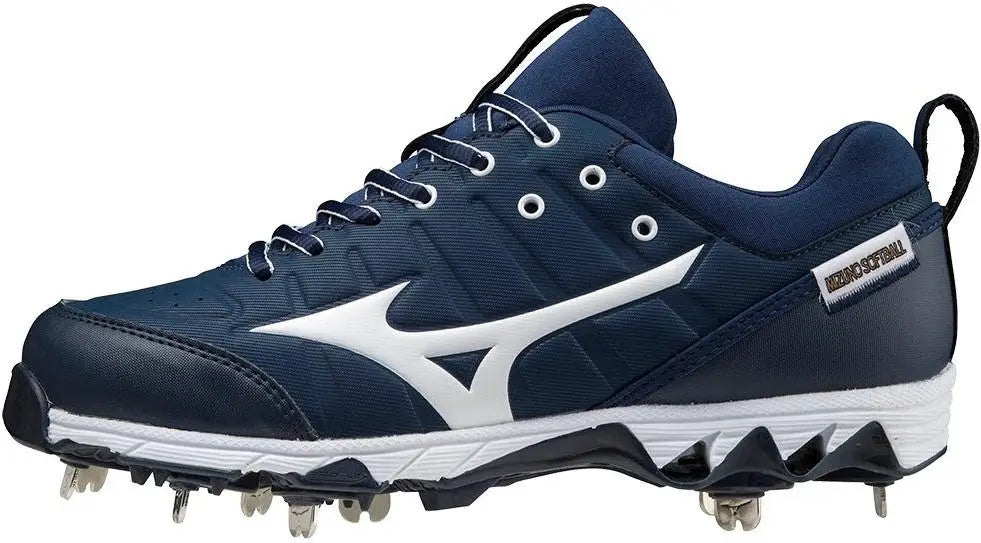 Mizuno 9-spike Swift 7 Low Women’s Metal Softball Cleats for Ultimate Performance - Navy
