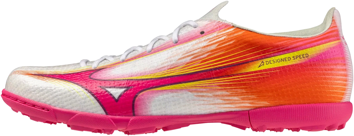 Mizuno Alpha Iii Pro All Surface Turf Soccer Shoe - White Fuchsia Purple